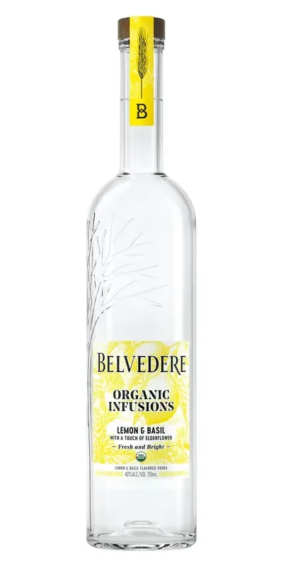 Belvedere Org Inf Lemon & Basil Vodka