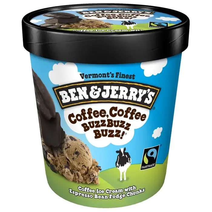 Ben & Jerry‘s Coffee Coffee BuzzBuzzBuzz! Ice Cream Pint, 16 oz