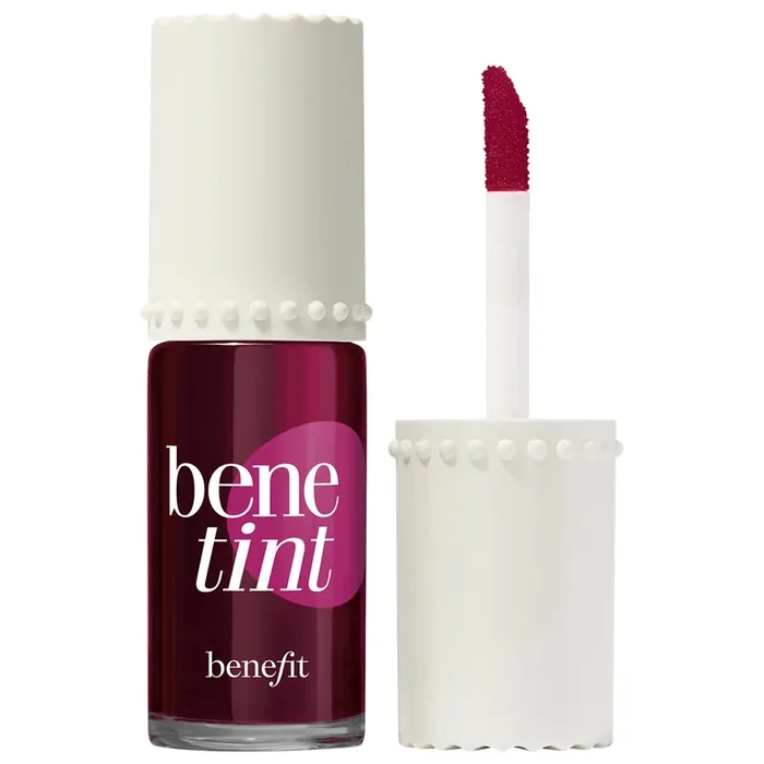 Benefit Cosmetics Benetint Liquid Lip + Cheek Blush Stain Raspberry