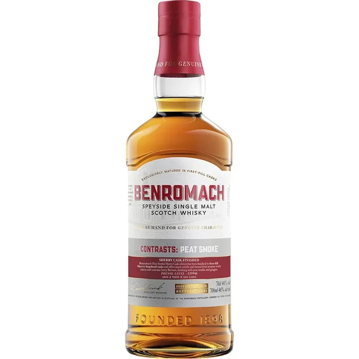 Benromach Peat Smoke Shrry 2014 Sm