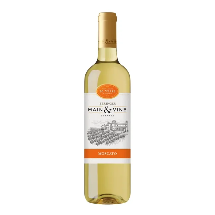 Beringer Main & Vine Moscato, White Wine, 750ml