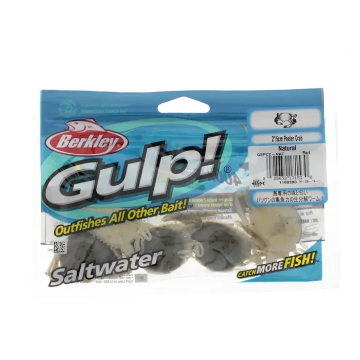 Berkley Gulp 2‘‘ Natural Lure Crab- 5CT