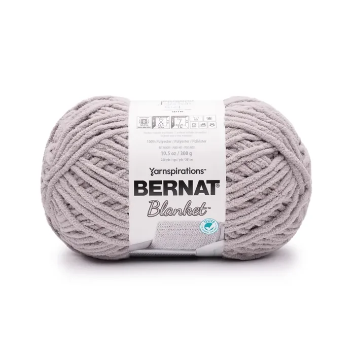 Bernat Blanket Yarn Sea Gull Gray