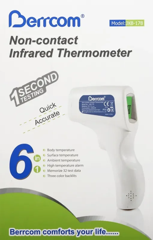 Berrcom Non-Contact Infrared Thermometer 1 ea