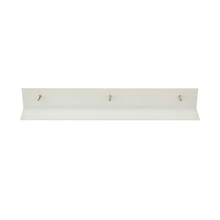 Bertha 39-in x 2-in White Aluminum Hurricane Header/Track