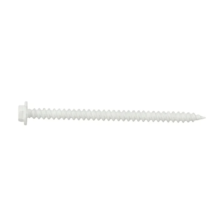 Bertha Eastern Metal Supply Screen Room Fasteners White Aluminum 25 -Pack