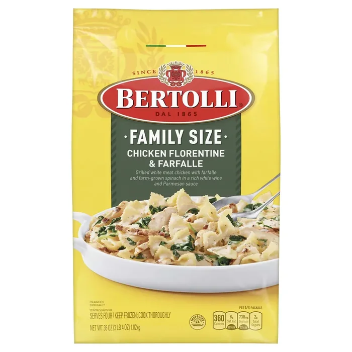 Bertolli Chicken Florentine & Farafalle Family Size