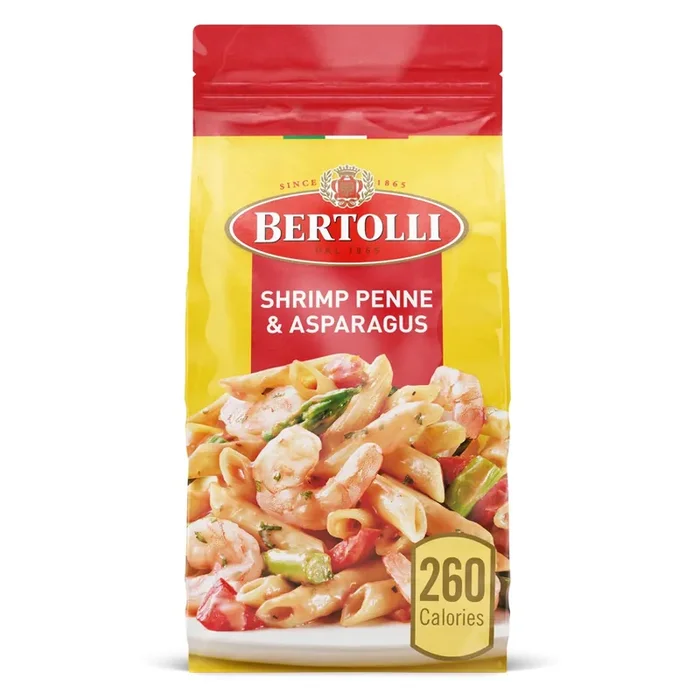 Bertolli Frozen Shrimp Penne & Asparagus