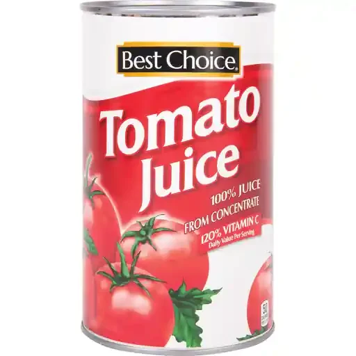 Best Choice 100% Tomato Juice Can – 46 oz
