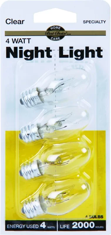 Best Choice 4W Night Light Bulbs – Clear