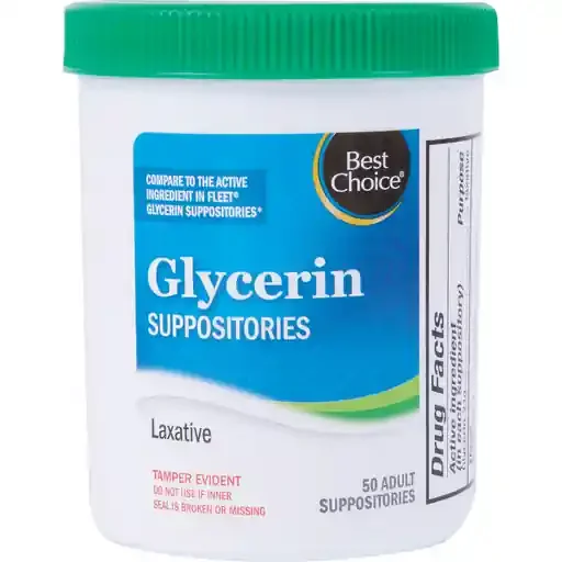 Best Choice Adult Clycerin Suppositories