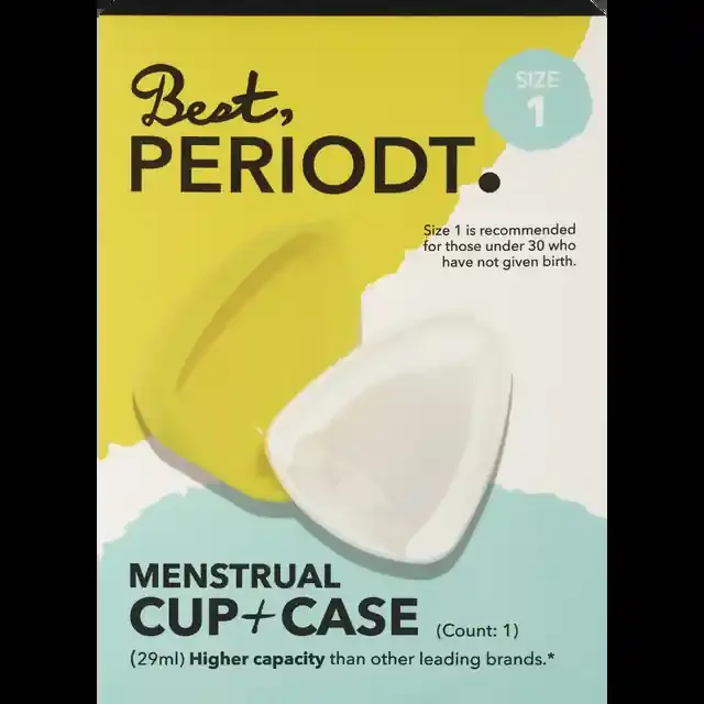 BEST PERIODT Best, Periodt. Menstrual Cup + Case – Size 1