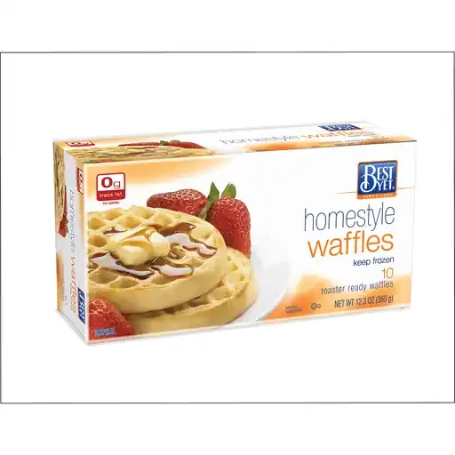 Best Yet Homestyle Round Waffles