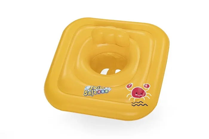 Bestway Wondersplash Three-Ring Square Baby Float