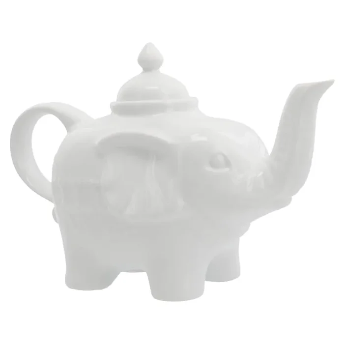 BIA Cordon Bleu Elephant Teapot – White