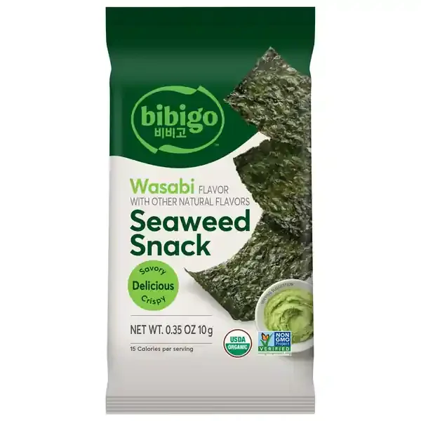 Bibigo Wasabi Flavor Seaweed Snack