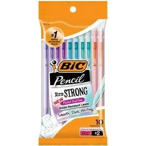 BIC 2 (0.9 mm) Xtra Strong Mechanical Pencils 10 ea