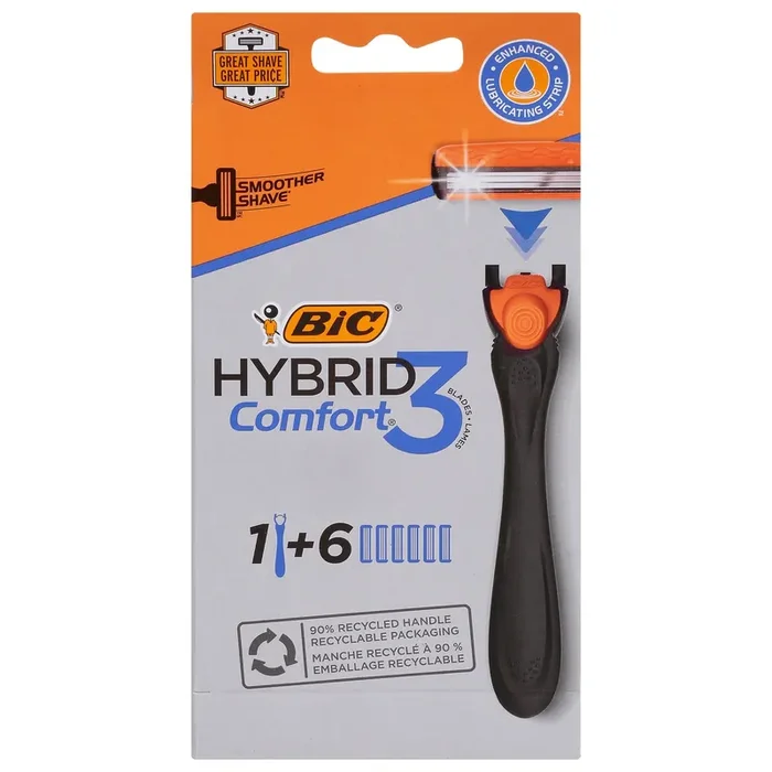 BIC Comfort 3 Hybrid Razors 1 ea
