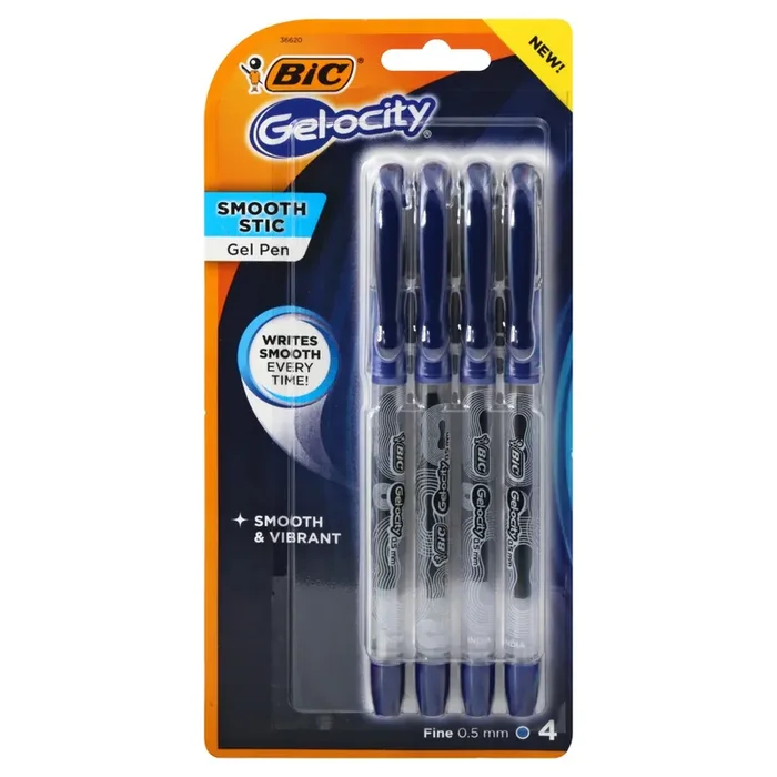 BIC Gel Pen Smooth Stic Blue Fine
