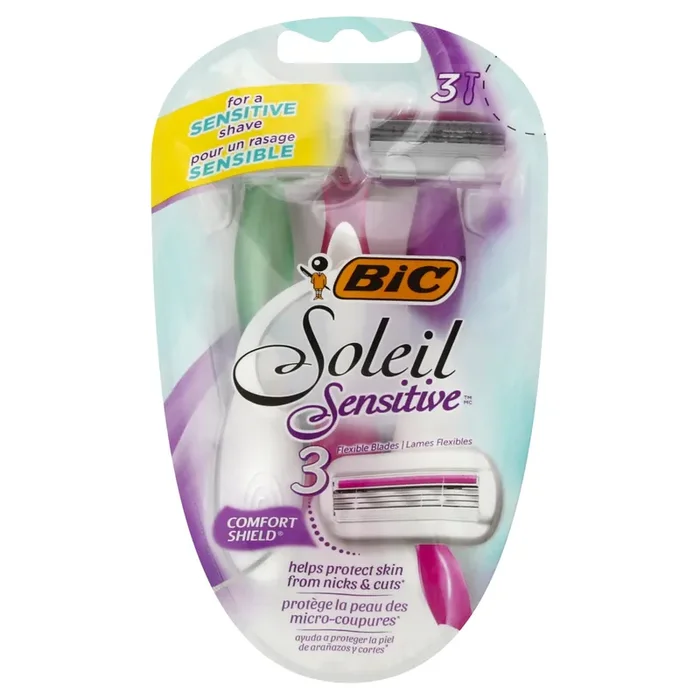 BIC Soleil Glow Triple Blade Disposable Razor for Women