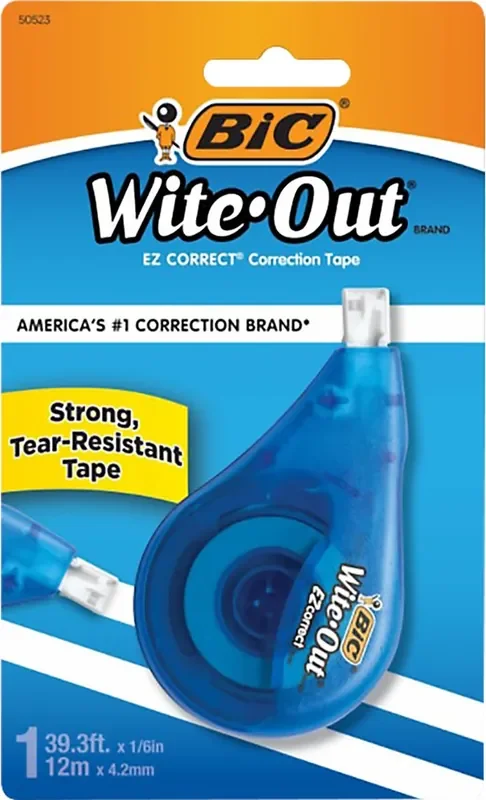 Bic Wite-Out Brand Ez Correct Correction Tape