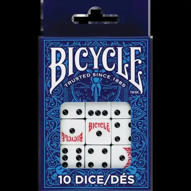Bicycle Dice 10 Ct