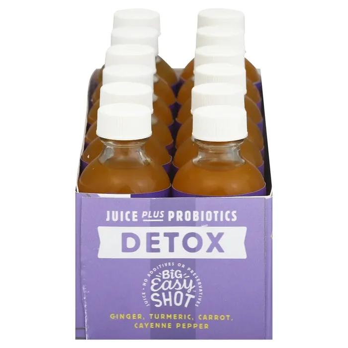 Big Easy Bucha Juice, Probiotic Plus, Detox- 2 oz