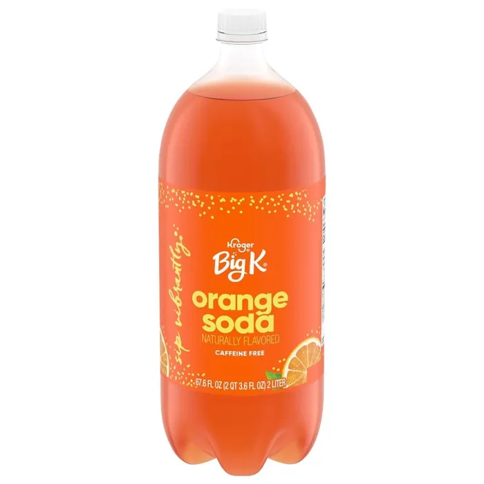 Big K Caffeine Free Orange Soda – 2 liter