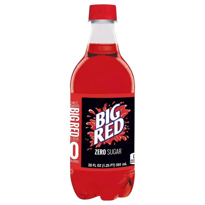 Big Red Soda Zero- 20 fl oz