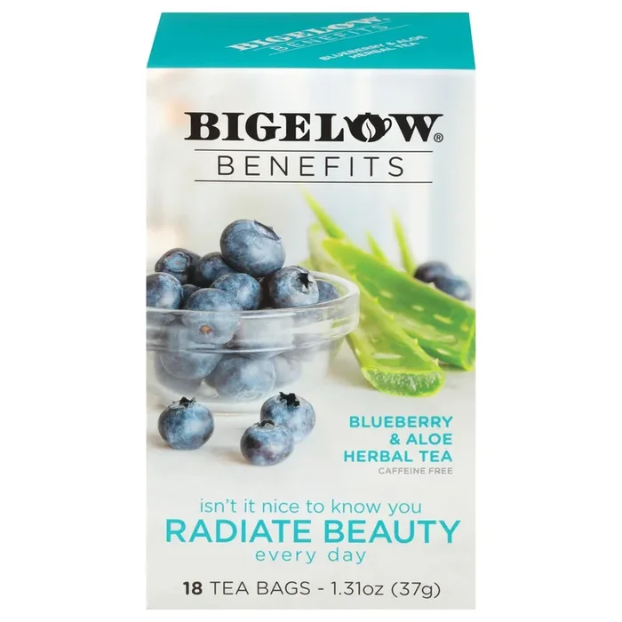 Bigelow Benefits Blueberry & Aloe Herbal Tea