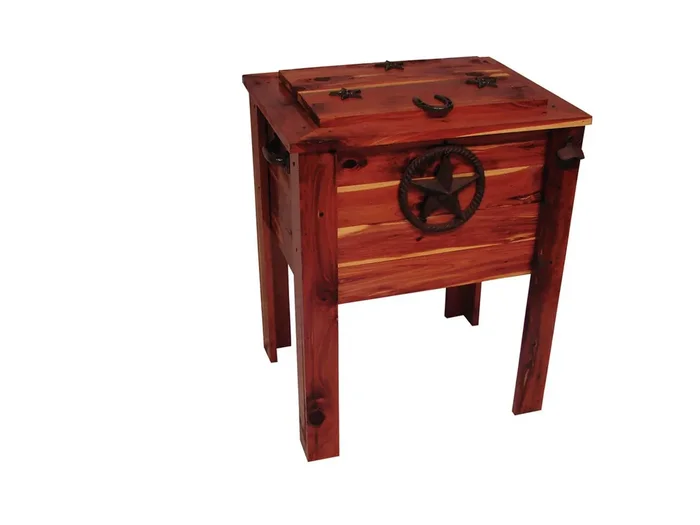 BigTex Big Tex Rustic Single Smooth Cedar Cooler