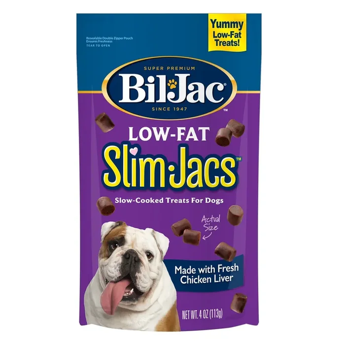 Bil-Jac Low-Fat Slim-Jacs Slow Cooked Dog Treat