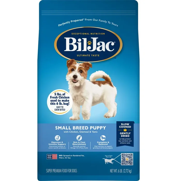 Bil-Jac Small Breed Puppy Dry Dog Food