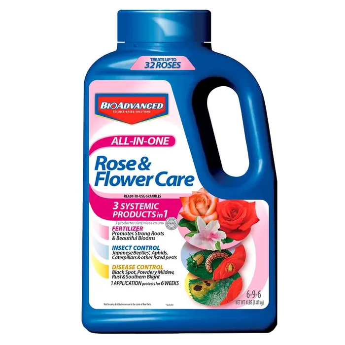 Bioadvanced All-In-One Rose & Flower Care Ready-To-Use Granules