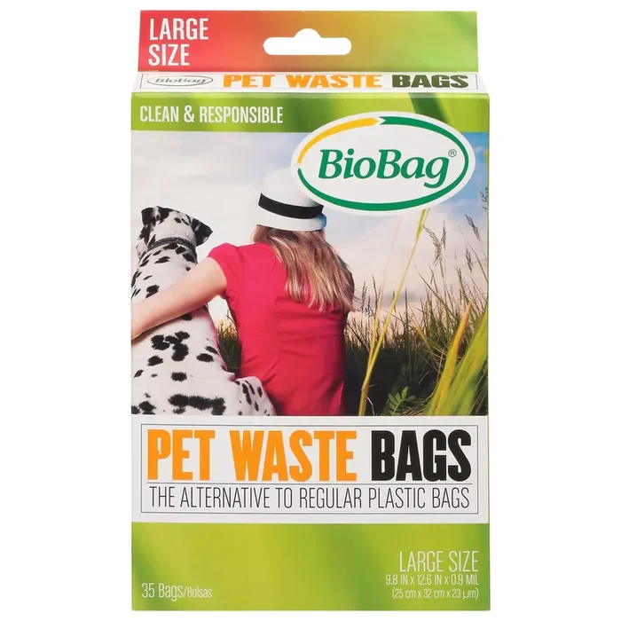 BioBag Large Size Pet Waste Bags 35 Each