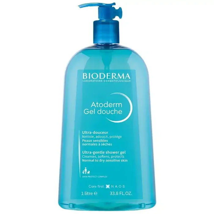 Bioderma Atoderm Hydrating Face and Body Shower Gel – 33.8 fl oz