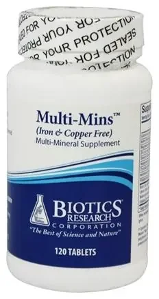 Biotics Multi-Mins Iron/Copper Free
