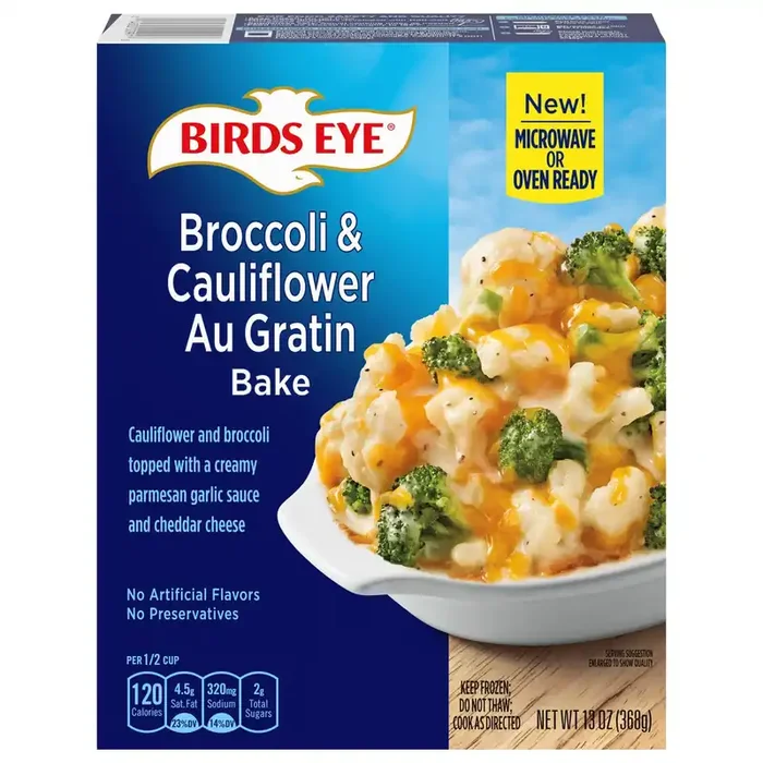 Birds Eye Broccoli & Cauliflower Au Gratin Bake 13 oz