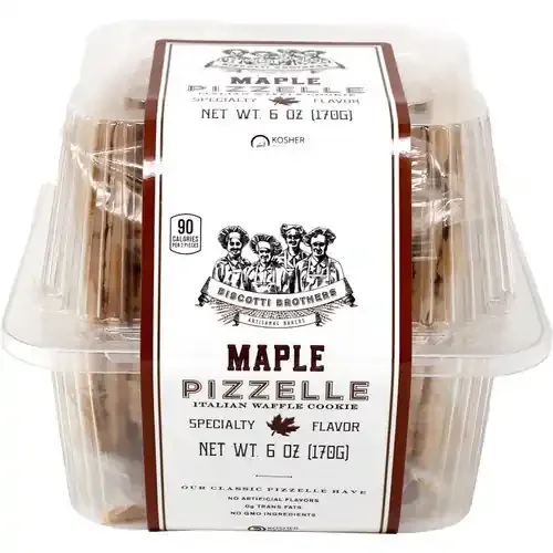 Biscotti Brothers Maple Pizzelle 6 Oz