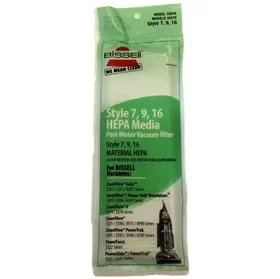 Bissell 32076, Filter, Exhaust Style 7 & 9 Hepa Bagless 3591 1PK