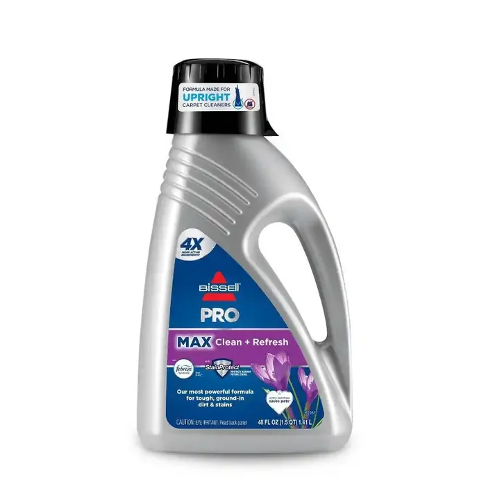 BISSELL 48oz Professional Cleaning Formula with Febreze Carpet Cleaner Solution for Upholstery & Rugs, Spring Scent