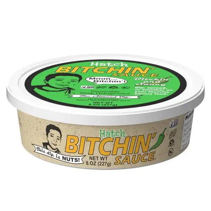 Bitchin‘ Sauce Hatch Almond Dip – 8oz