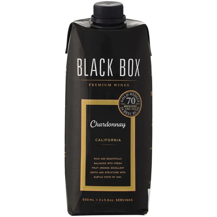 Black Box Chardonnay White Wine 500ml Tetra
