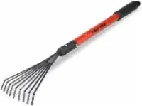 Black + Decker 32-in L Steel-Handle Forged Steel Garden Rake