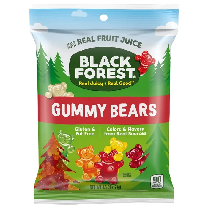 Black Forest Gummy Bears – 4.5 oz