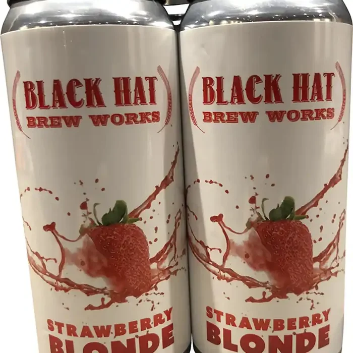 Black Hat Strawberry Blonde