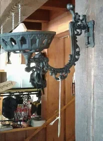 Black Wrought Iron Bracket