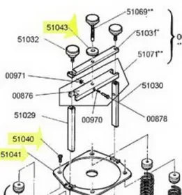 Blair 51043 Lock Nut, Price/EA