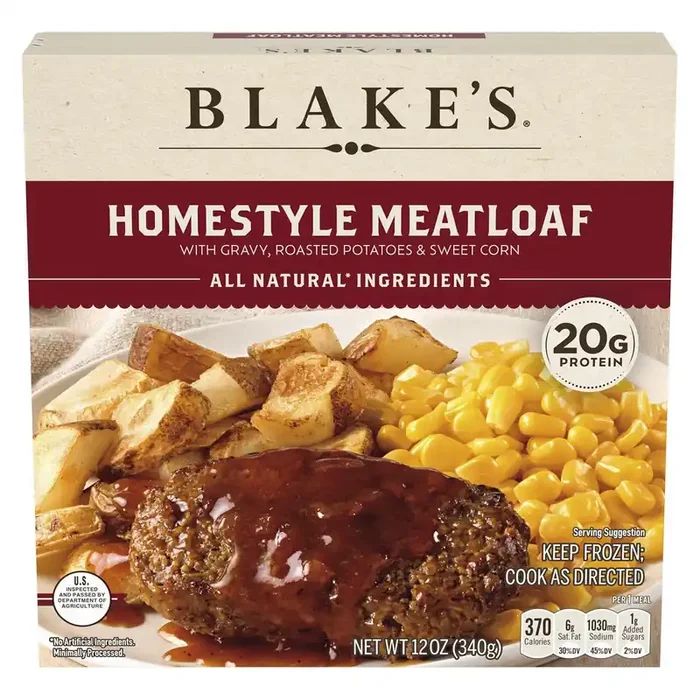 Blake‘s Homestyle Meatloaf, Frozen Meal, 12 oz.