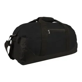 Blank Nissun Cap DB1181 Two-Tone Duffel Bag, 600D Polyester